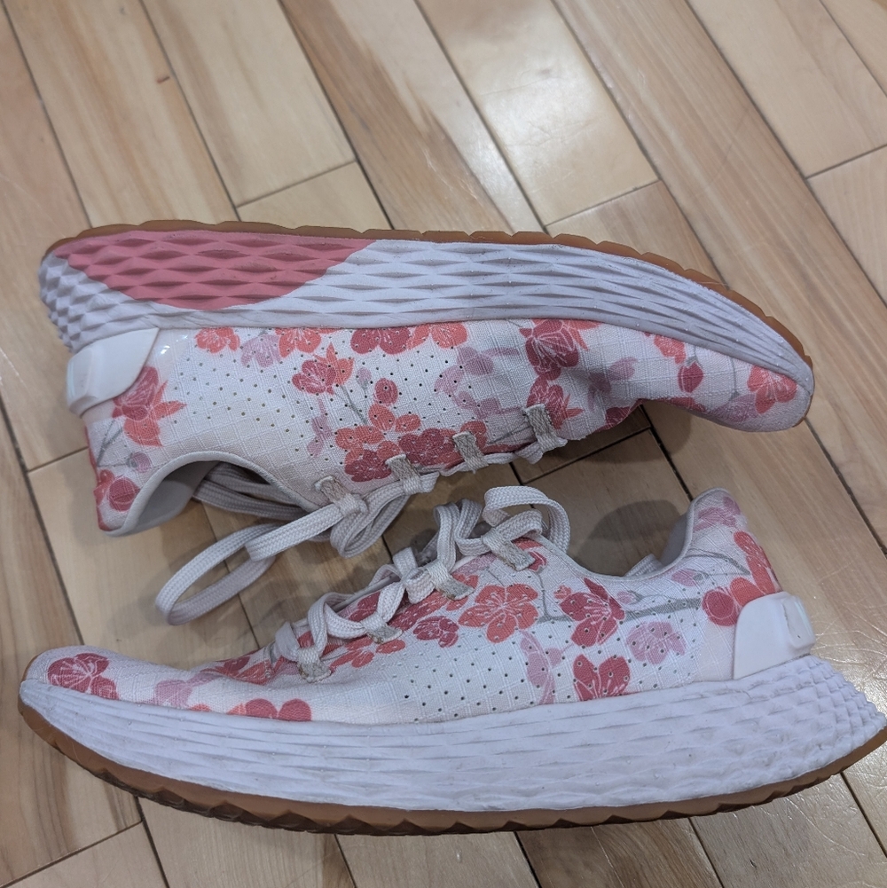 NOBULL | Pink Cherry Blossom Mesh Runner Shoes Women’s 7 / Men’s 5.5 - Picture 7 of 11